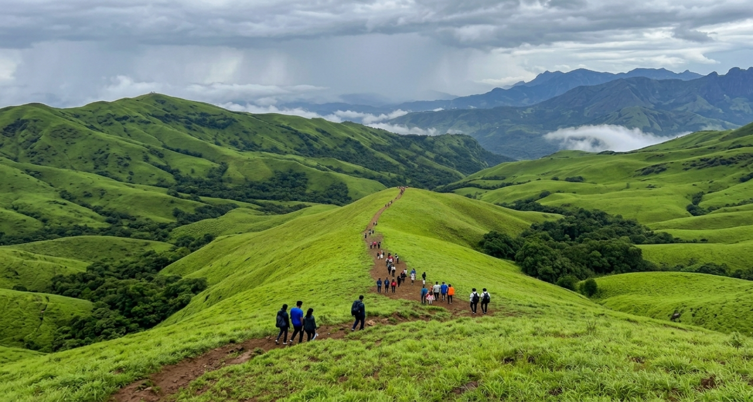 Netravati Peak & Kallusanka Trek, Chikkamagaluru