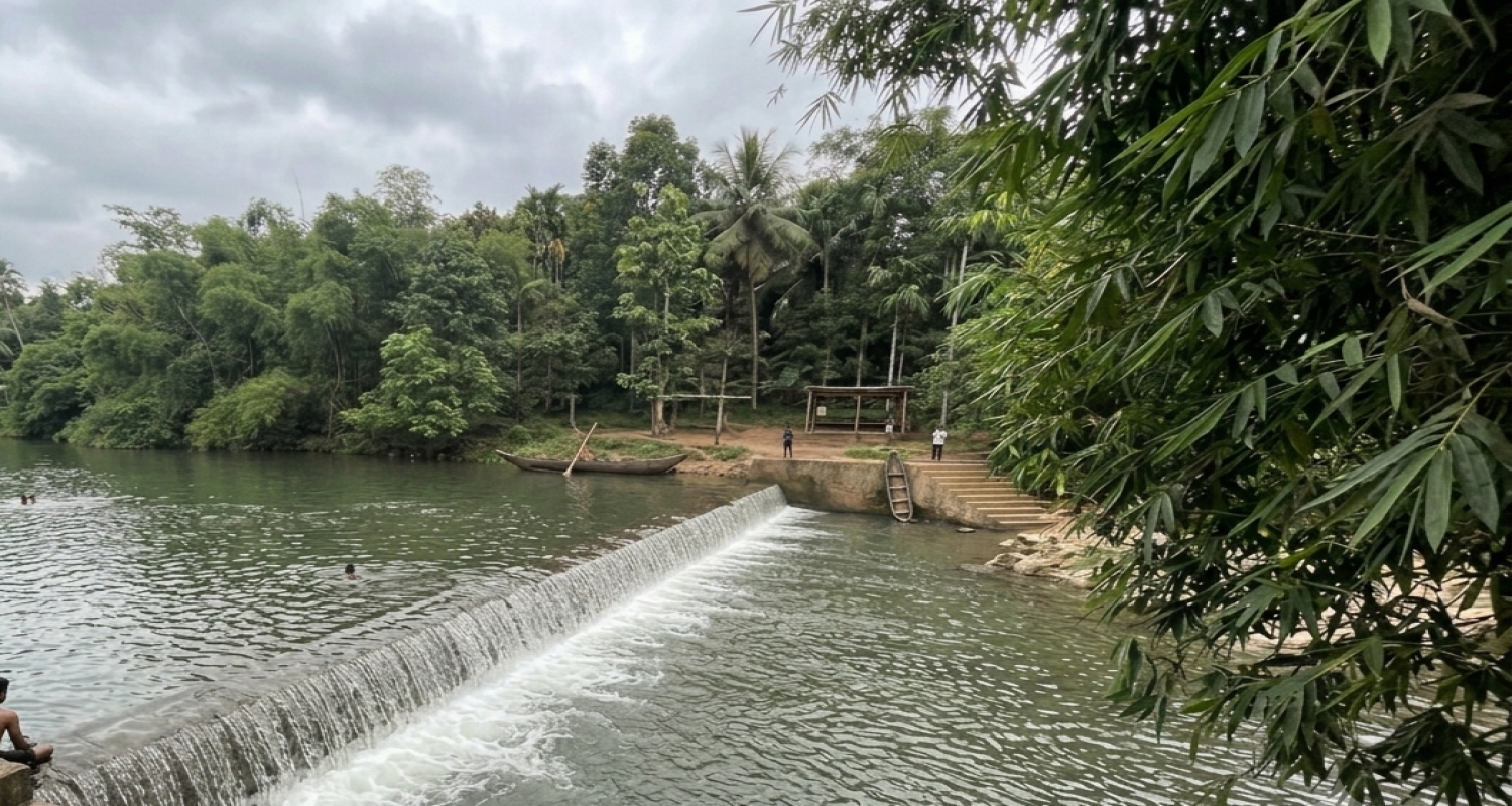 Kavadi Kadavu ( Karamana River )