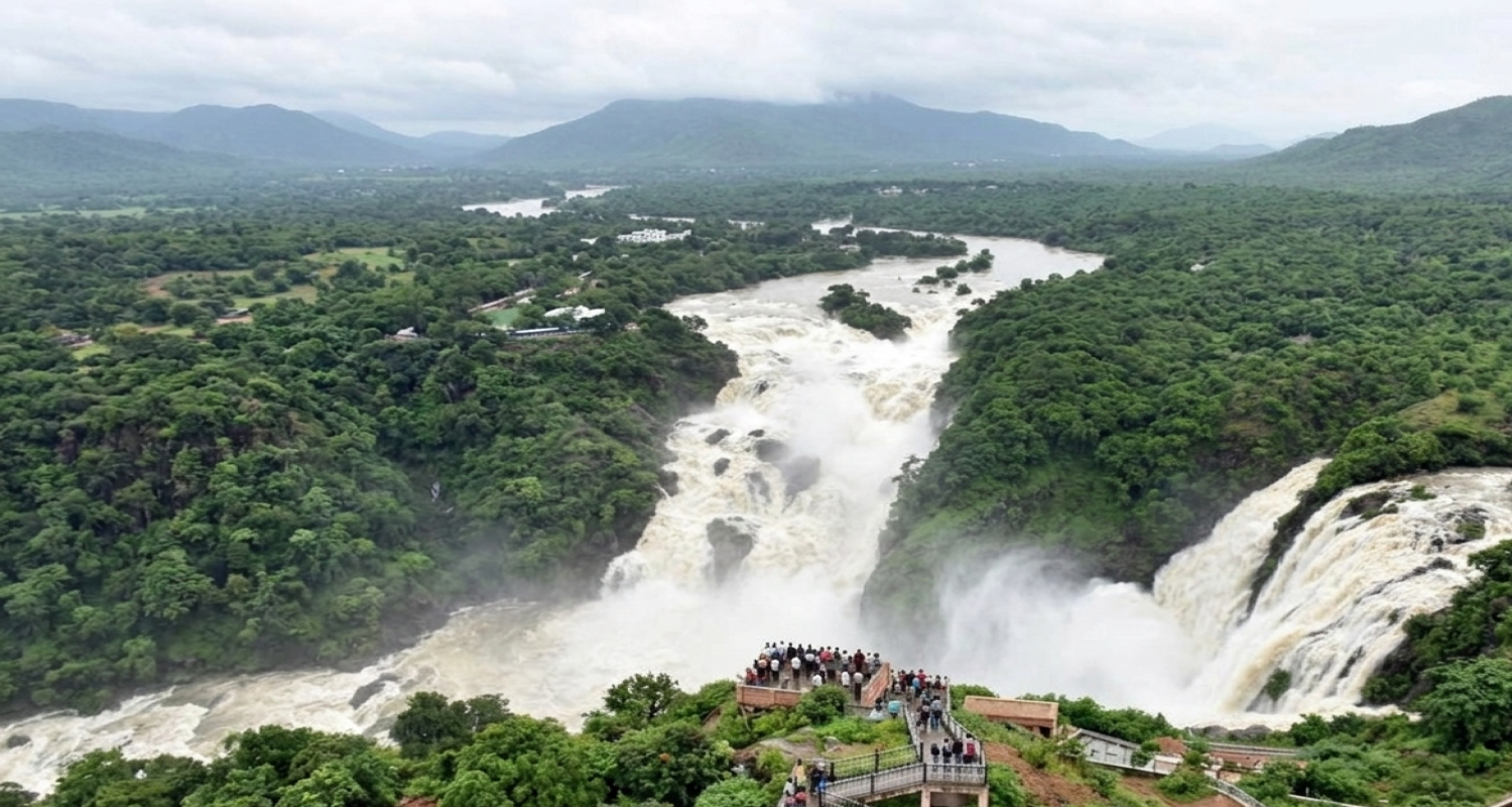 Gaganachukki Falls Viewpoint