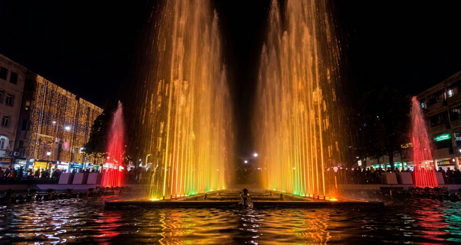 Laser Show Fountain