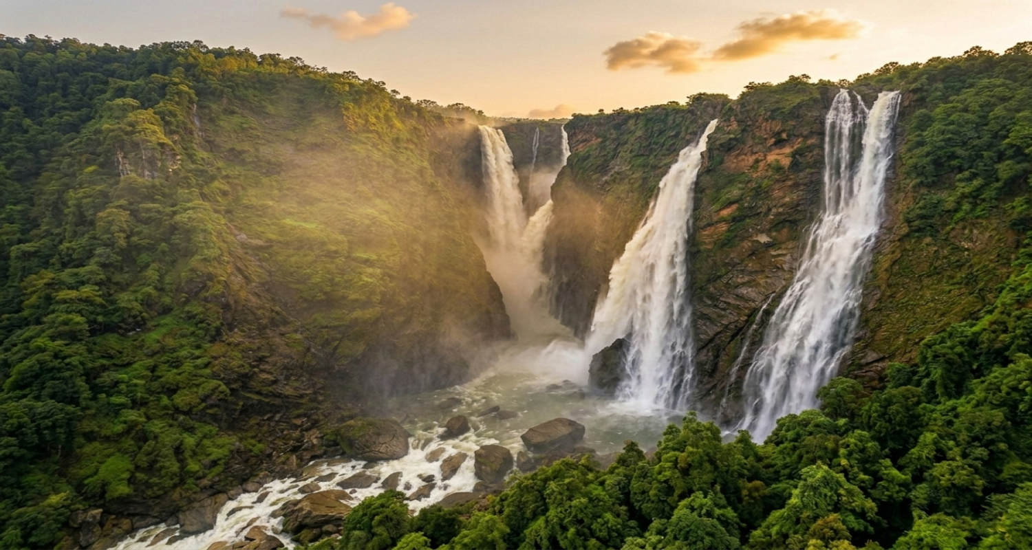 Jog Falls View Point