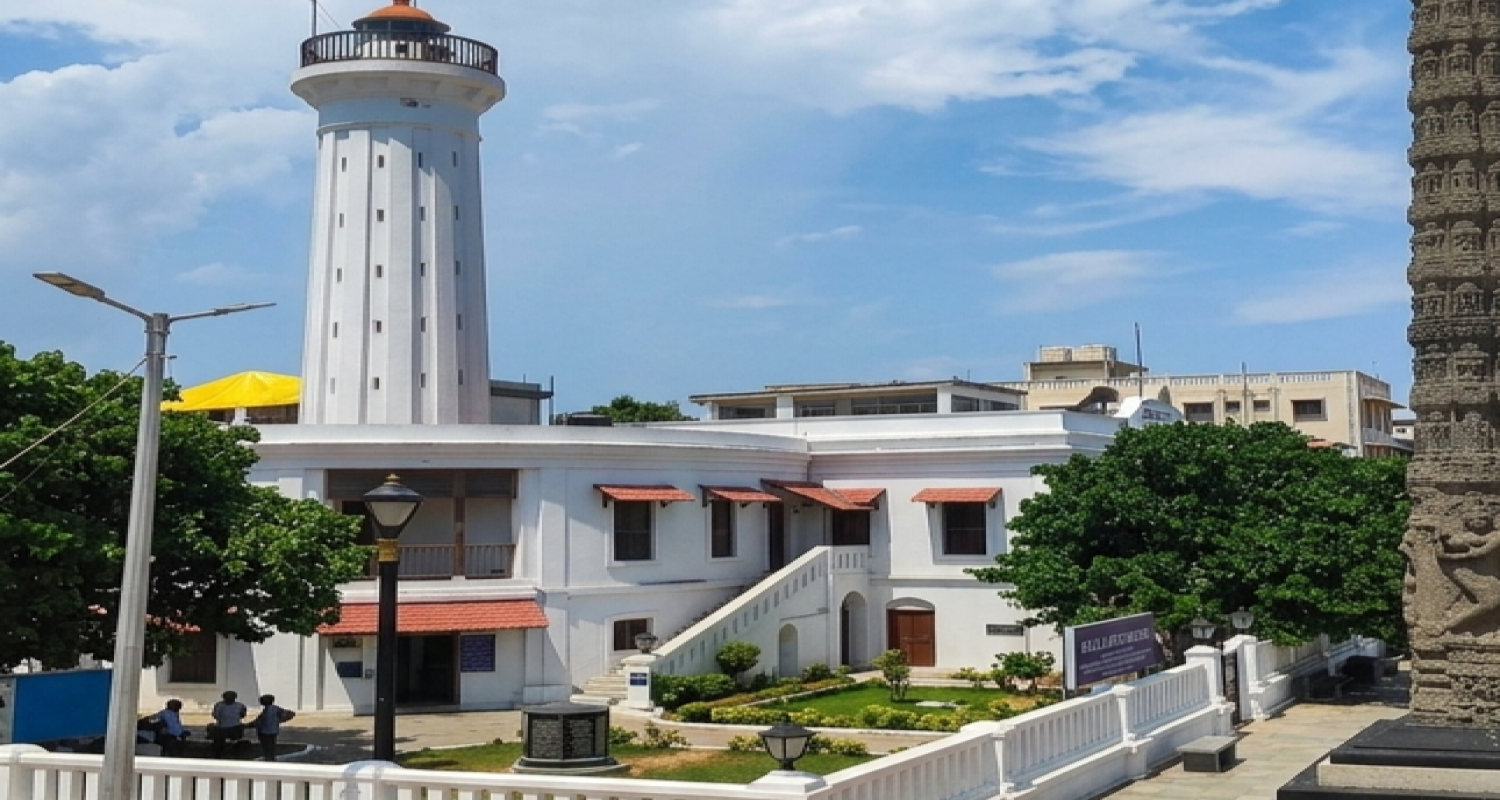 Pondy Marina ( Food‑Theme Beach Promenade )