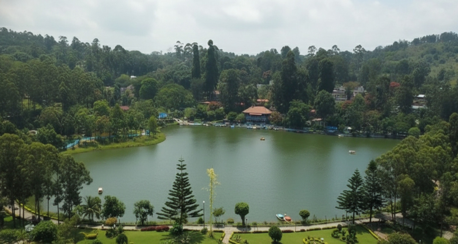 Yercaud Lake  Boat House Emerald Lake