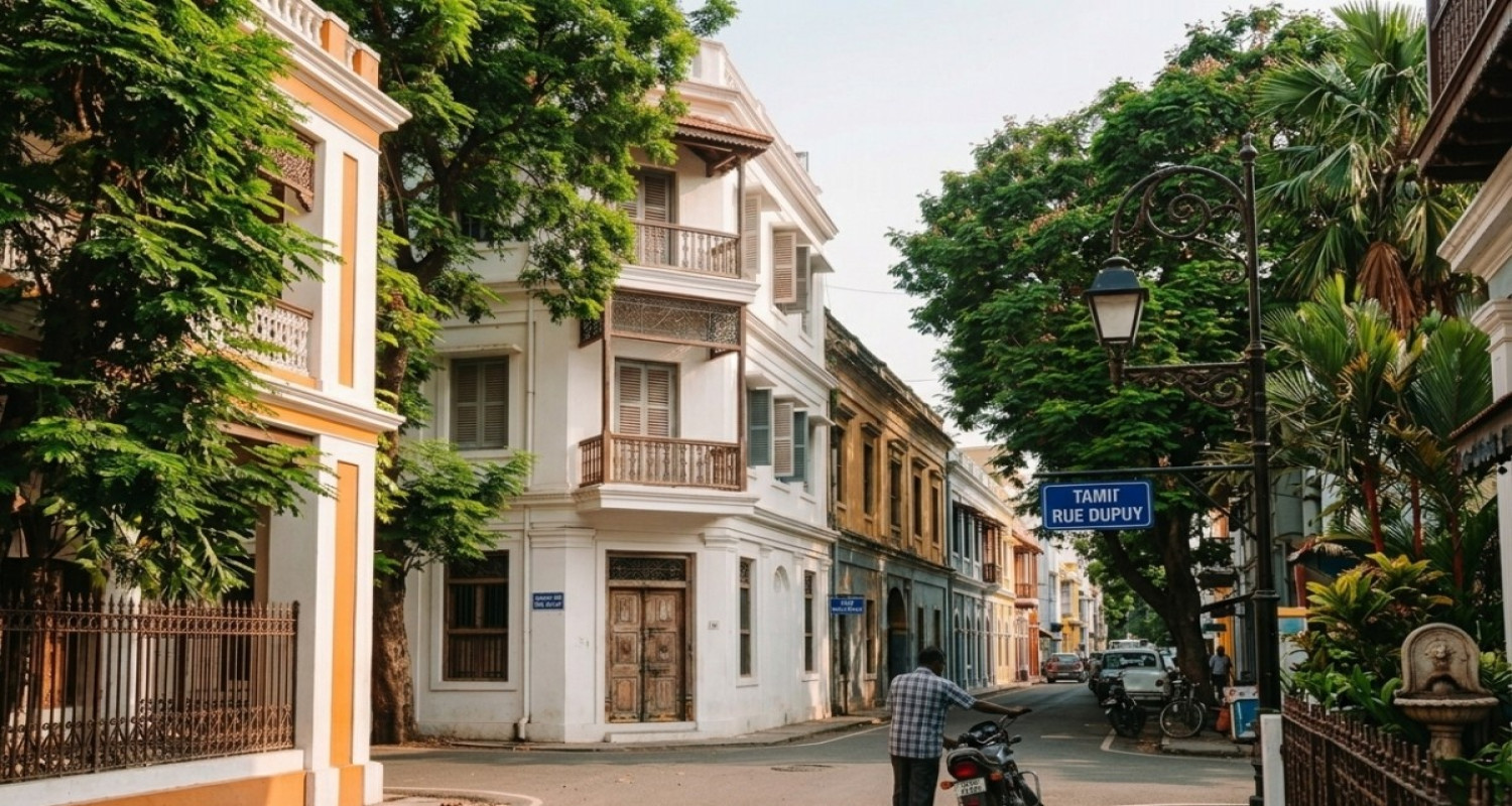 Pondicherry French City ( White Town )