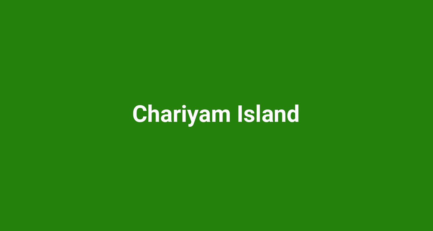 Chariyam Island