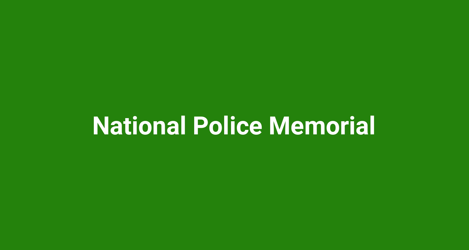 National Police Memorial