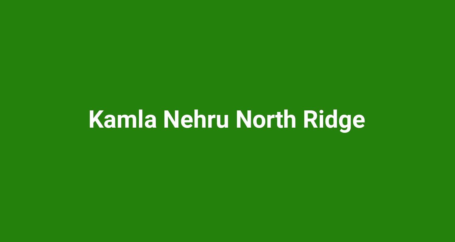 Kamla Nehru North Ridge