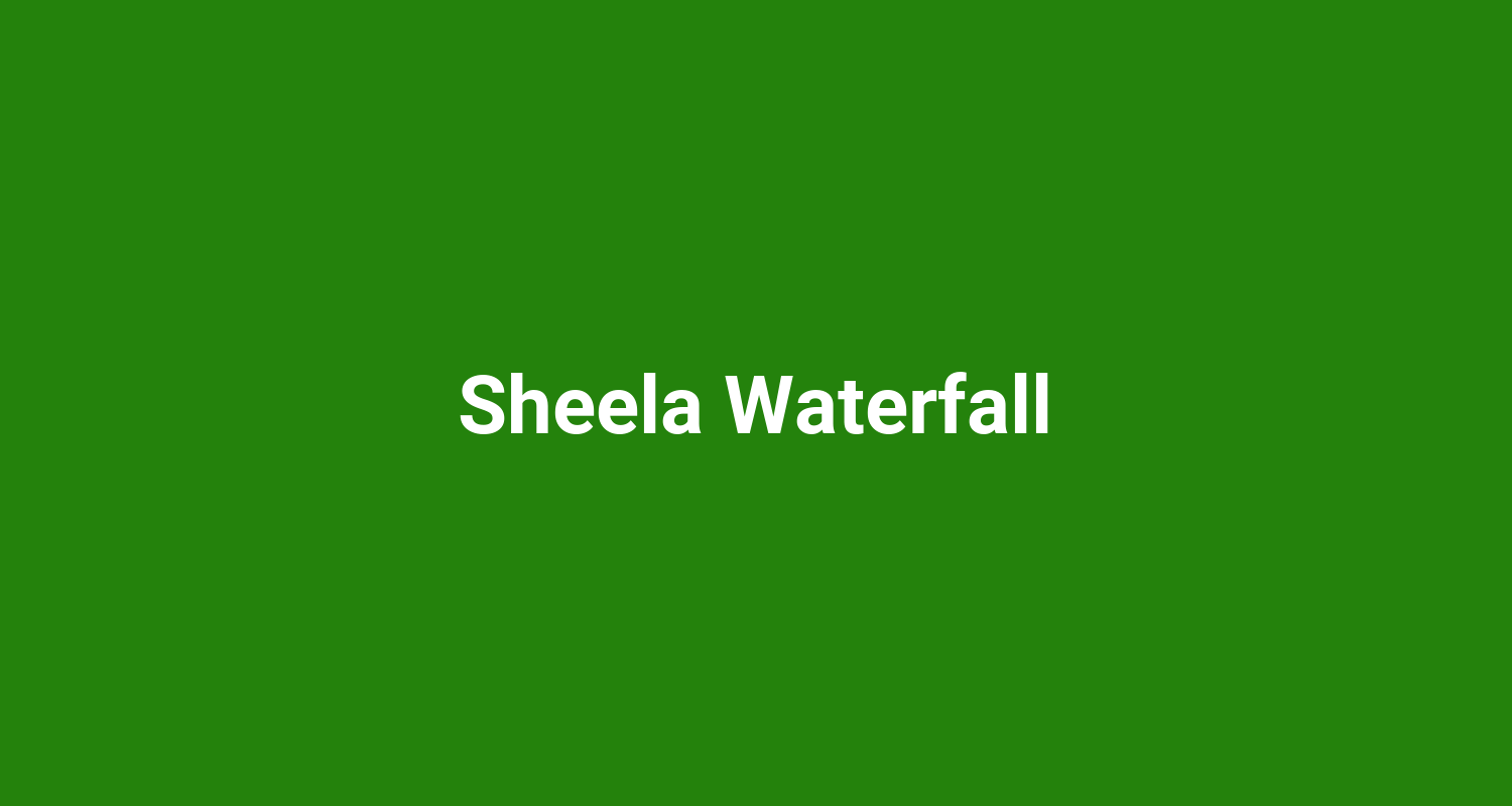 Sheela Waterfall