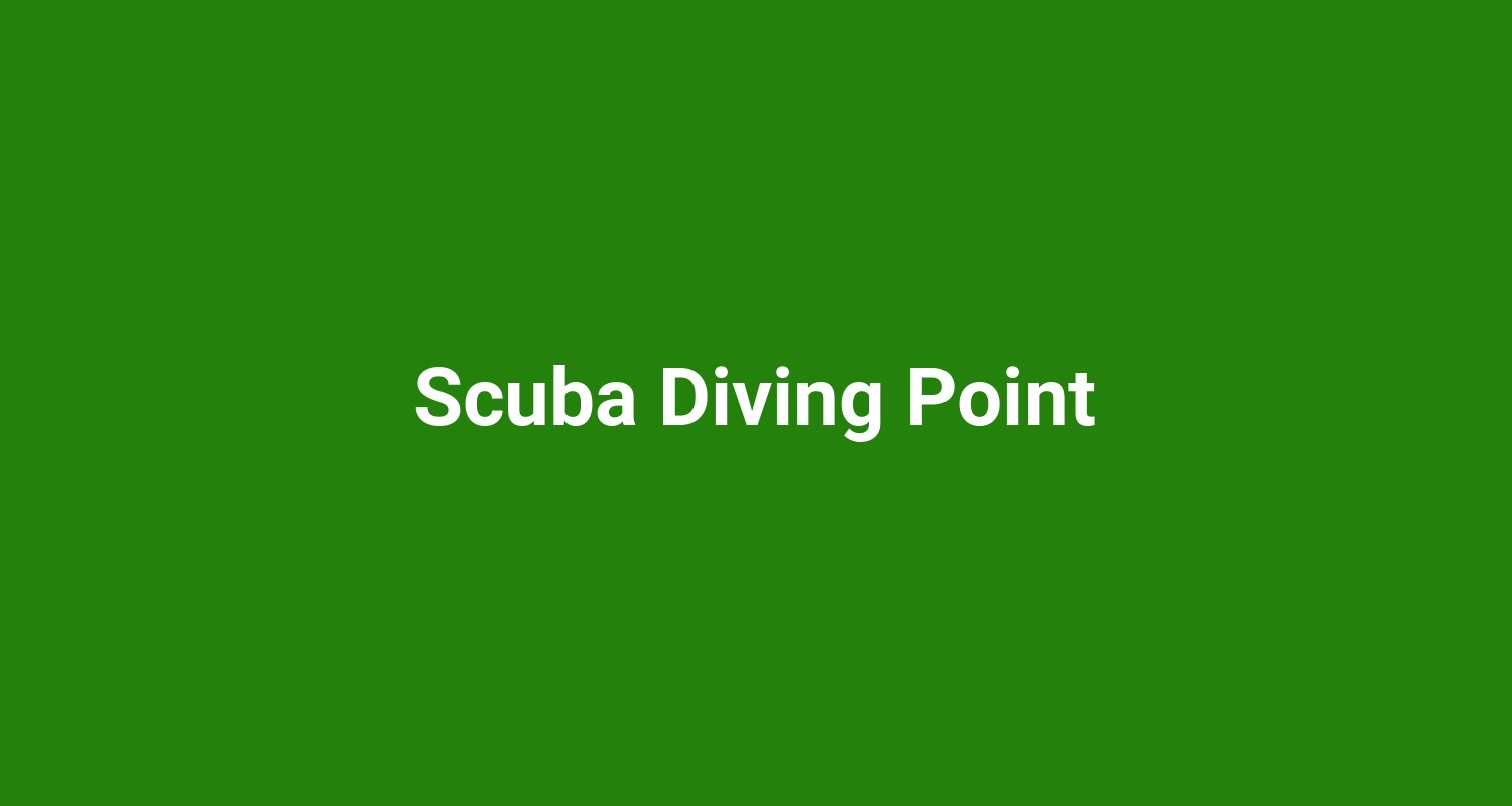 Scuba Diving Point