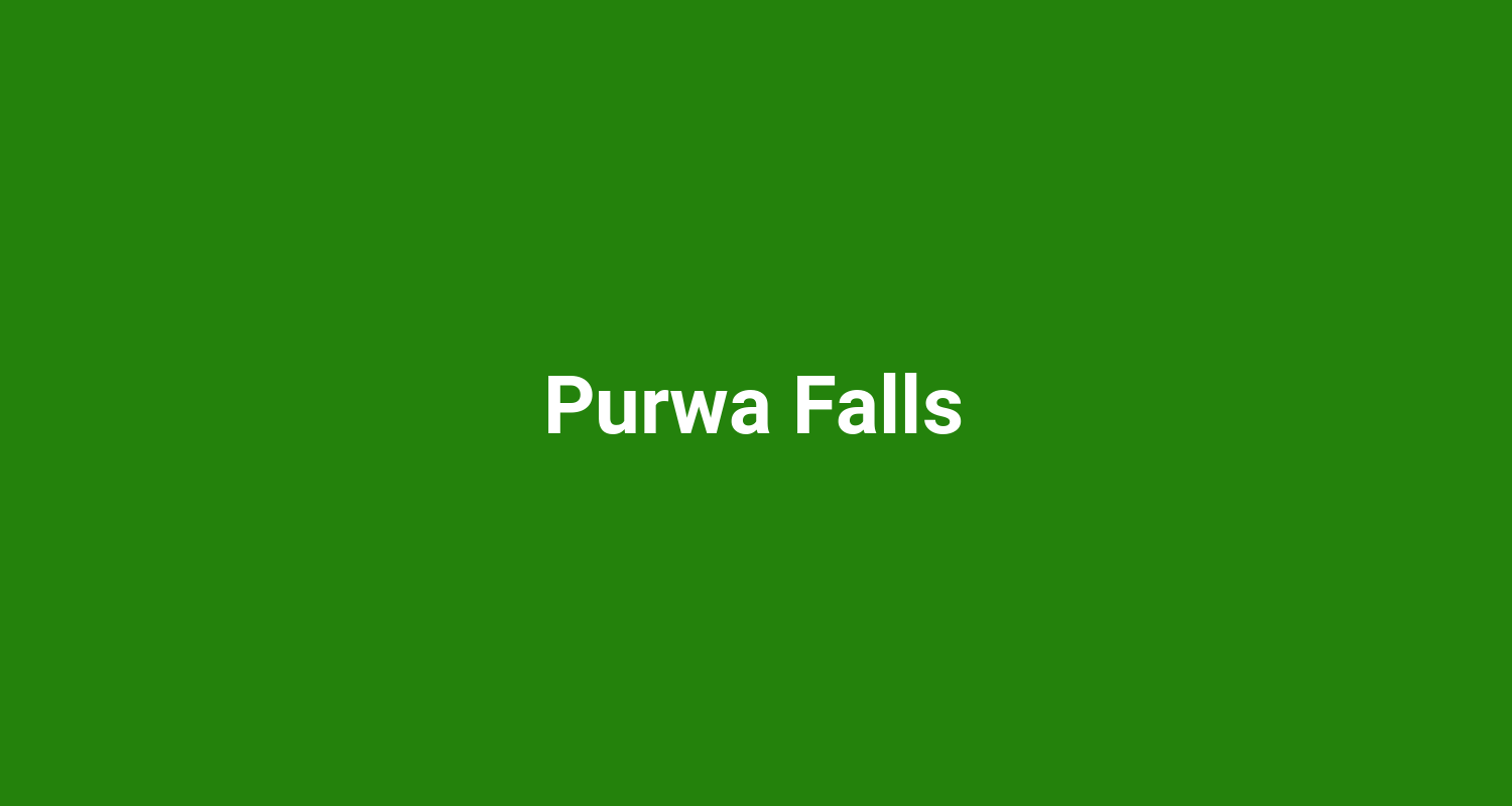 Purwa Falls