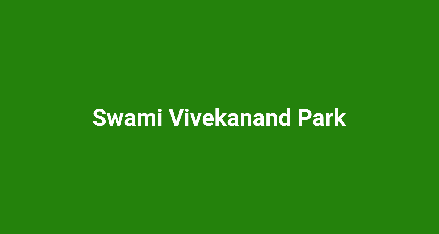 Swami Vivekanand Park