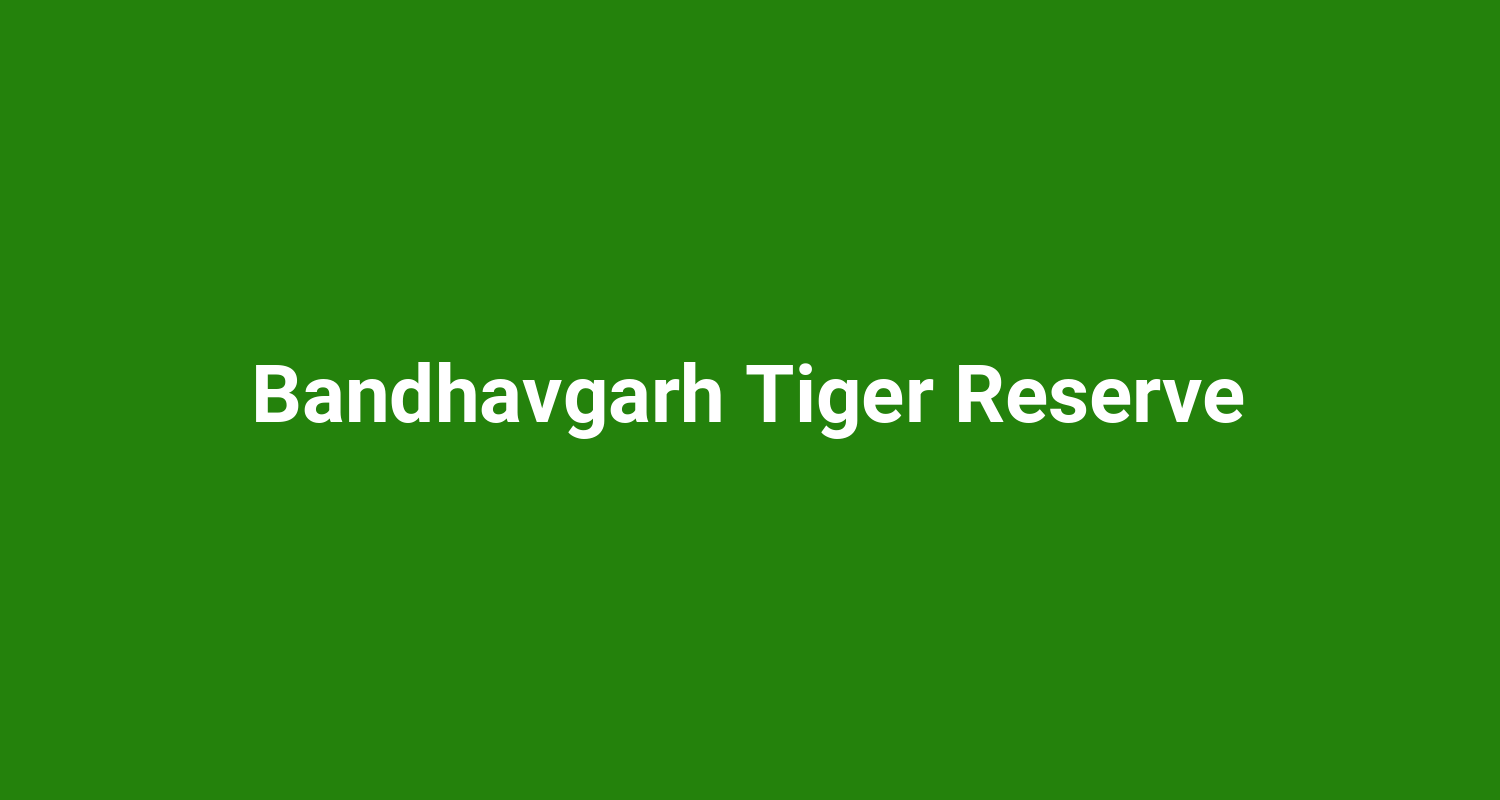 Bandhavgarh Tiger Reserve