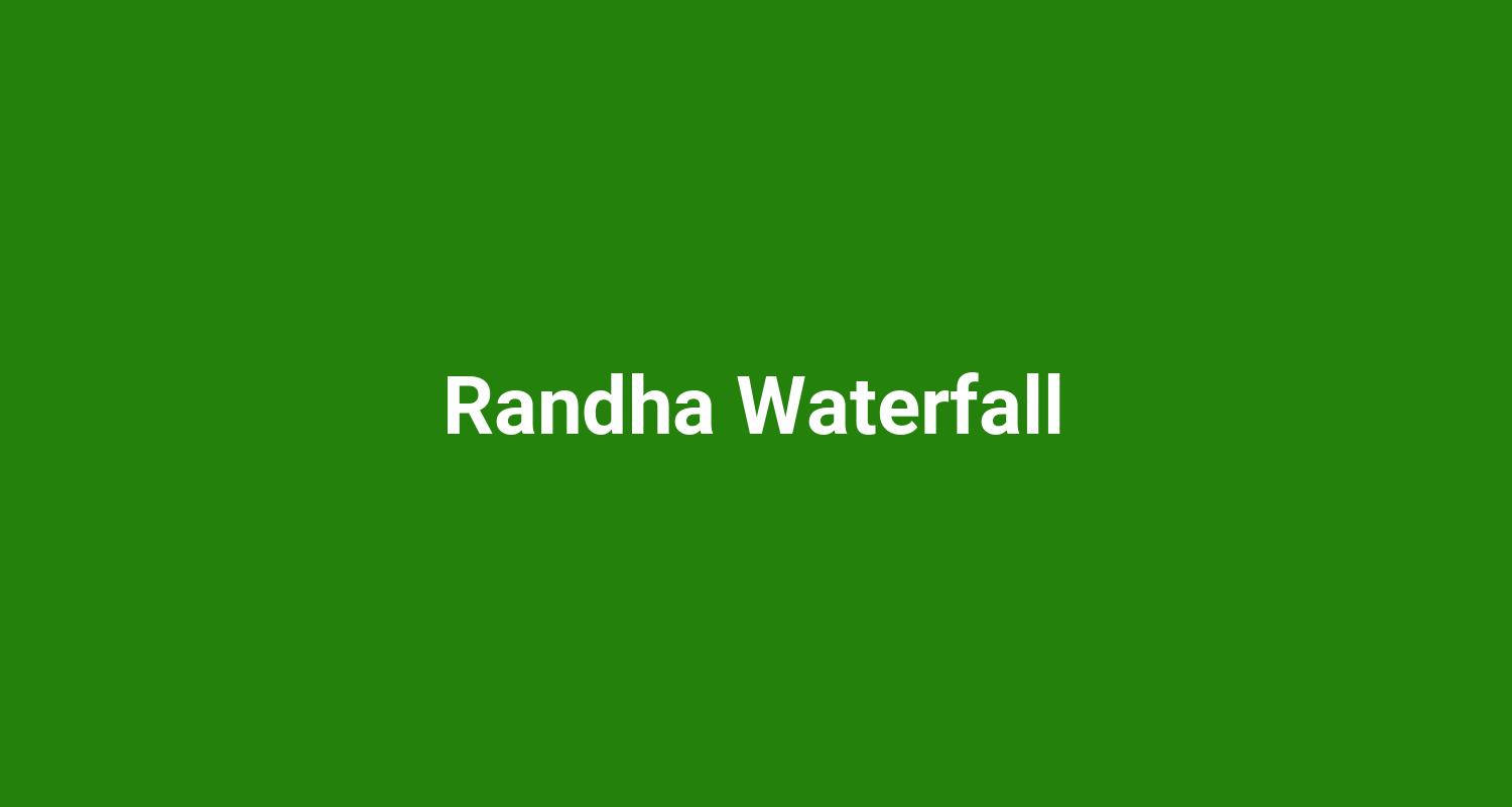 Randha Waterfall