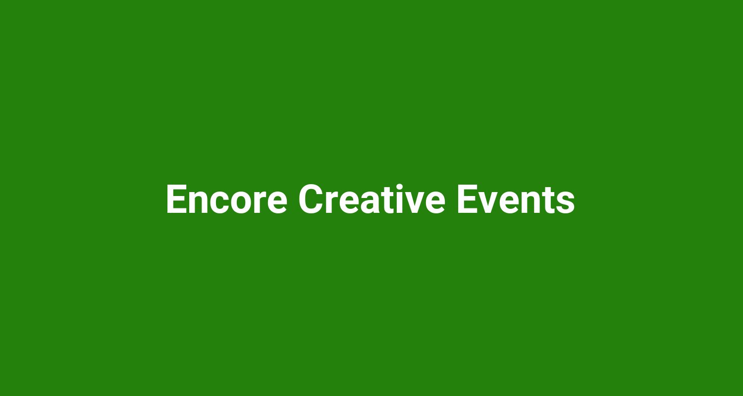 Encore Creative Events
