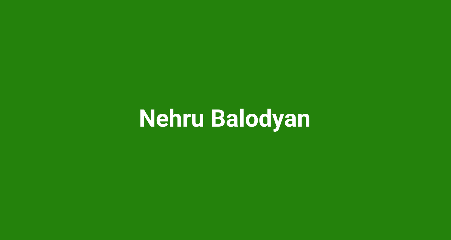 Nehru Balodyan