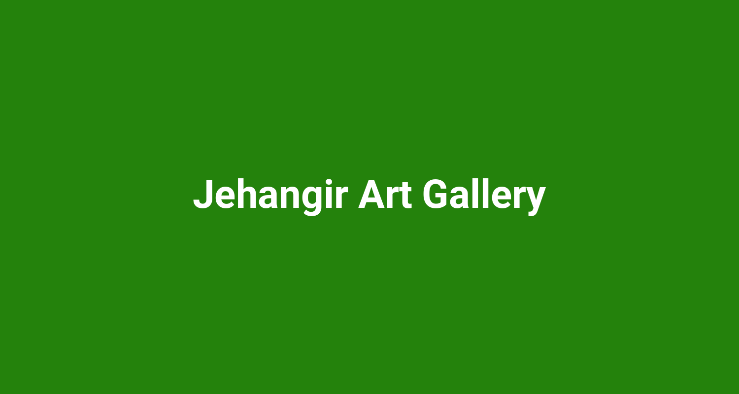 Jehangir Art Gallery
