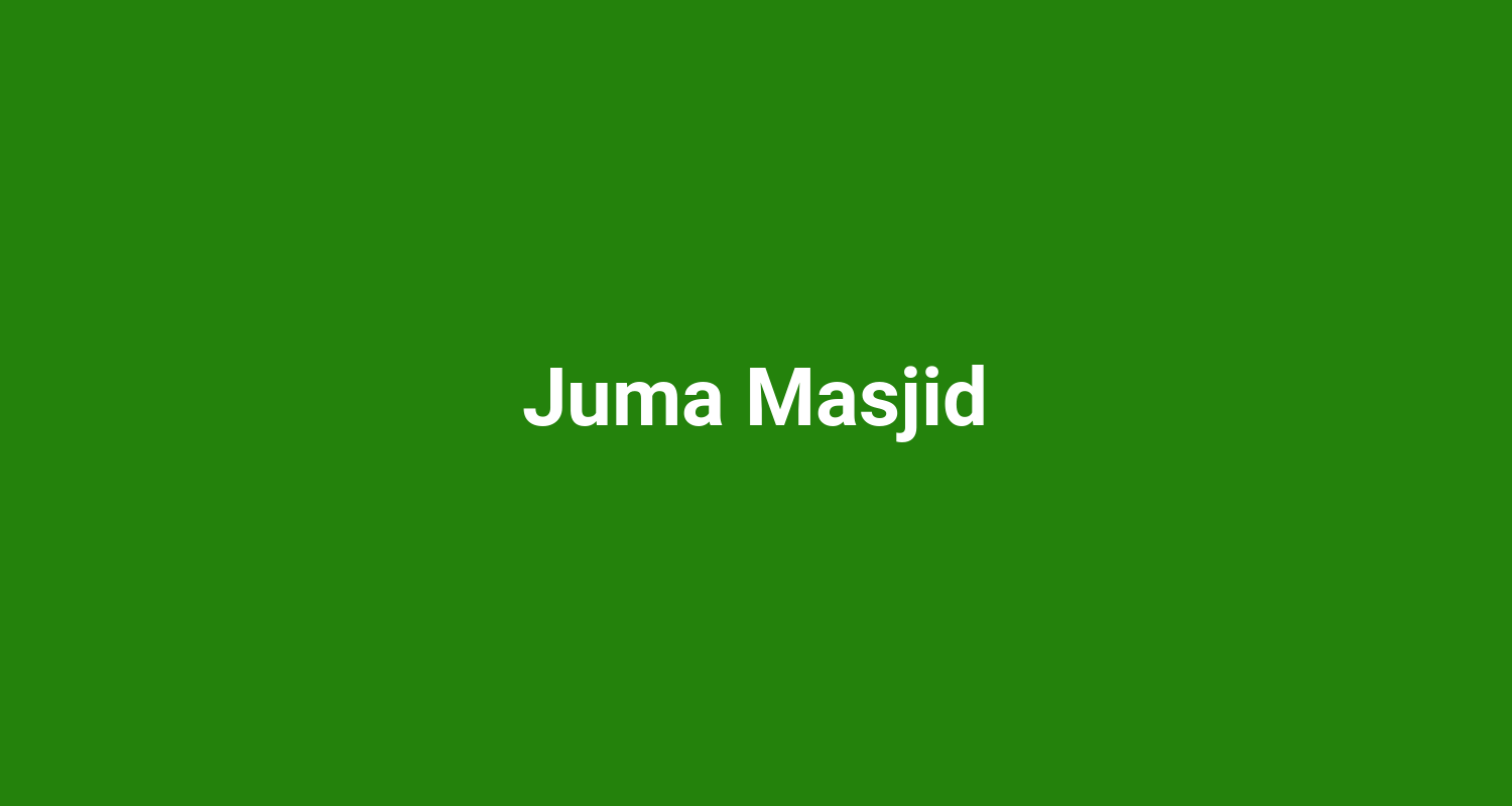 Juma Masjid