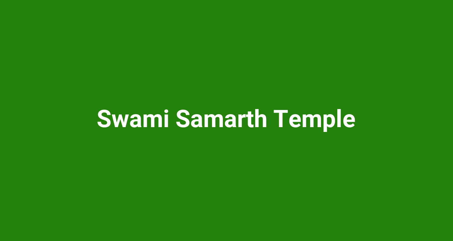 Swami Samarth Temple