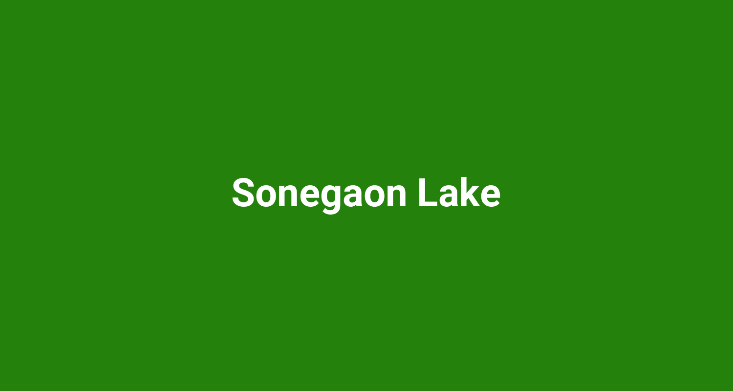 Sonegaon Lake