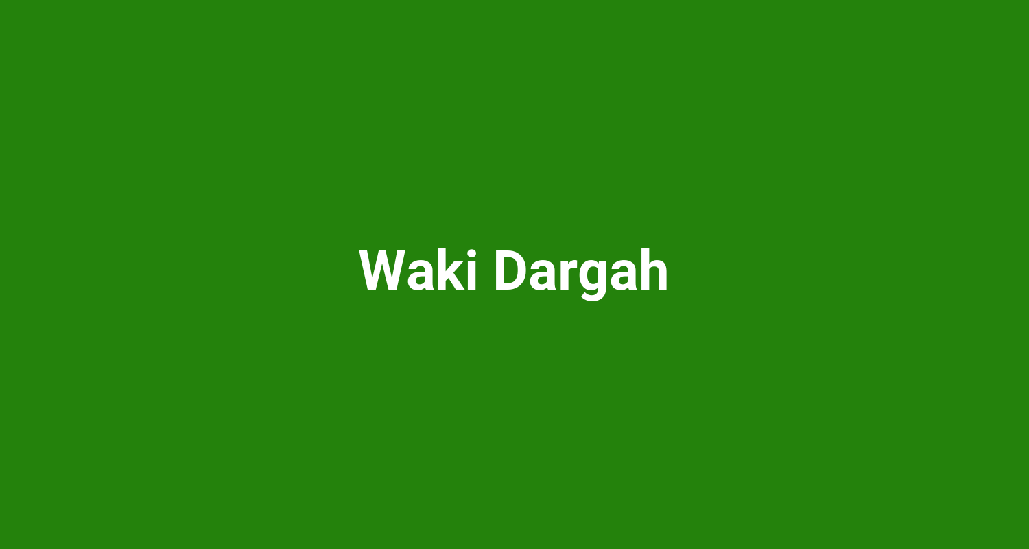 Waki Dargah
