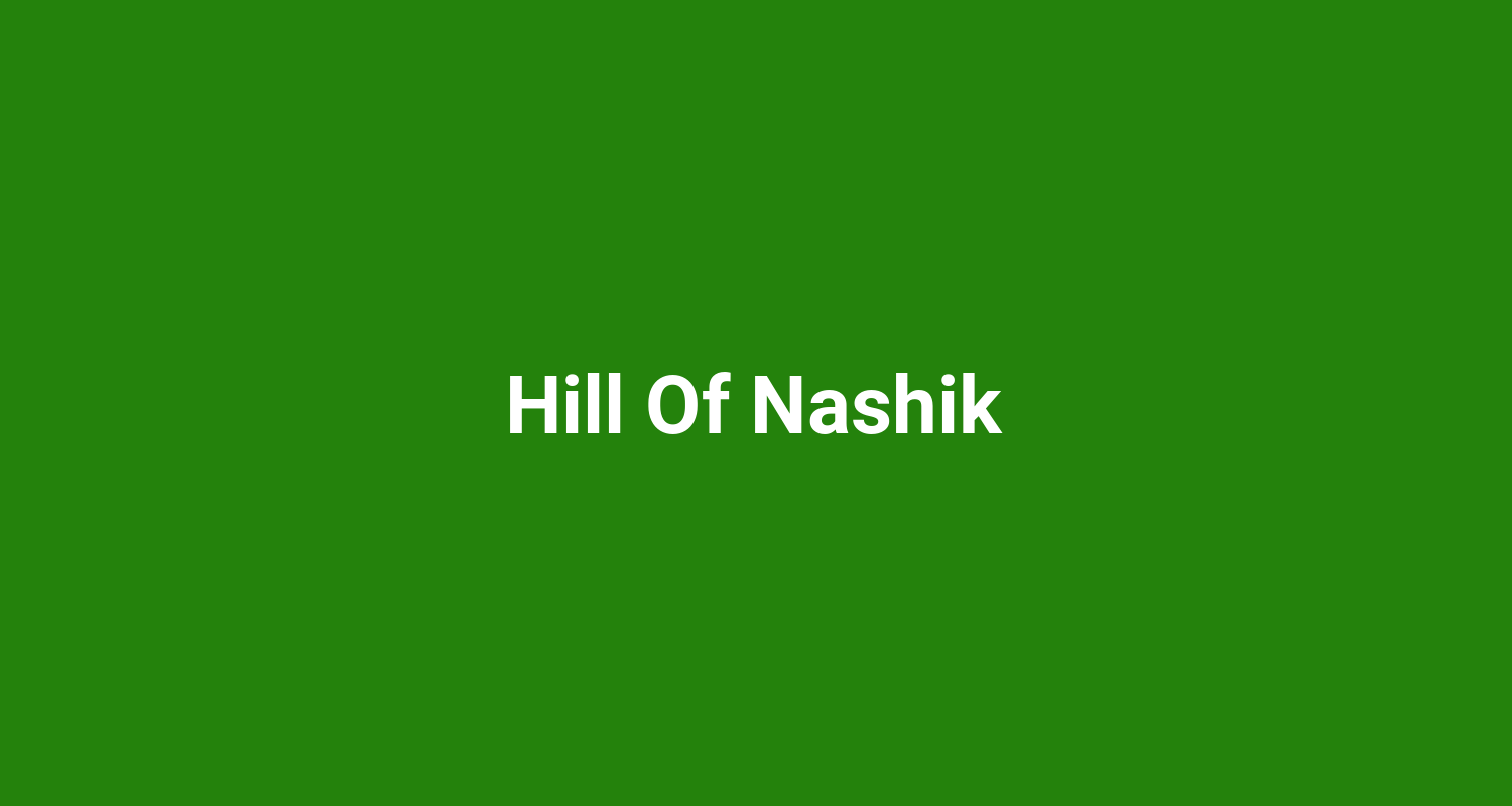 Hill Of Nashik