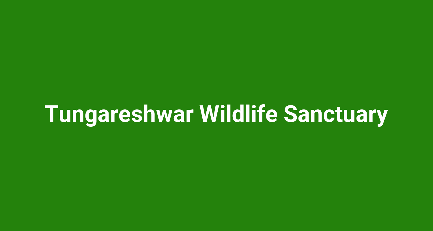 Tungareshwar Wildlife Sanctuary