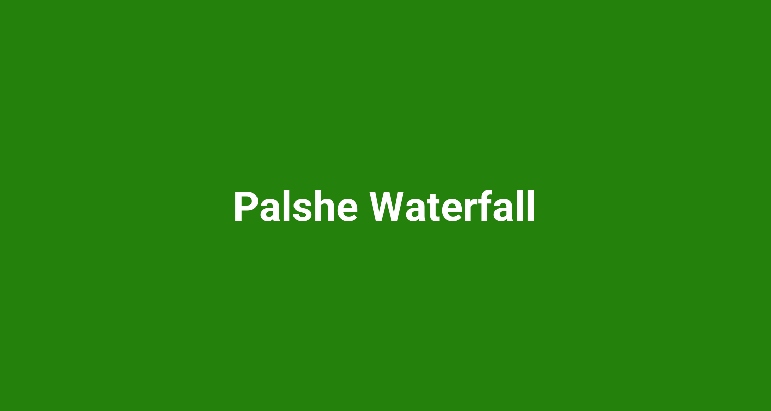 Palshe Waterfall