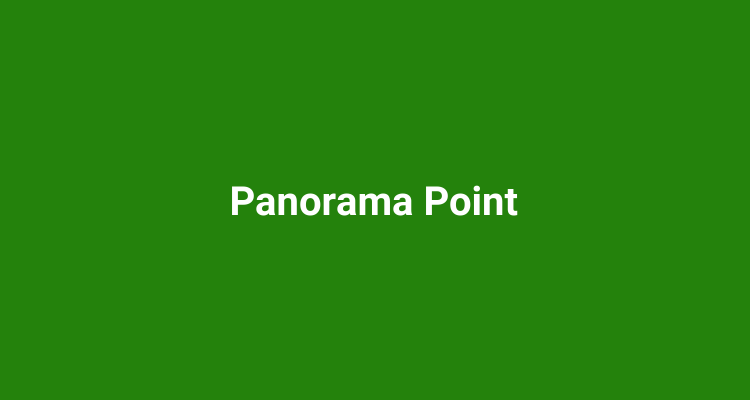 Panorama Point