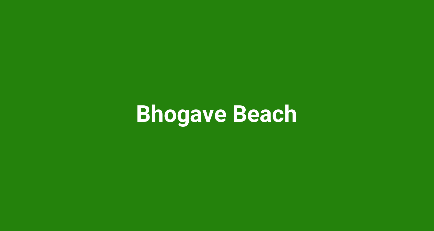 Bhogave Beach