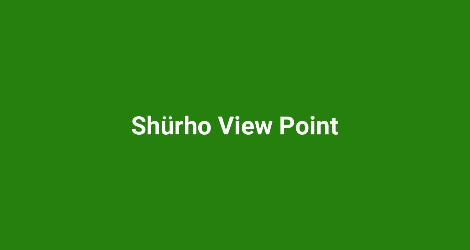 Shrho View Point