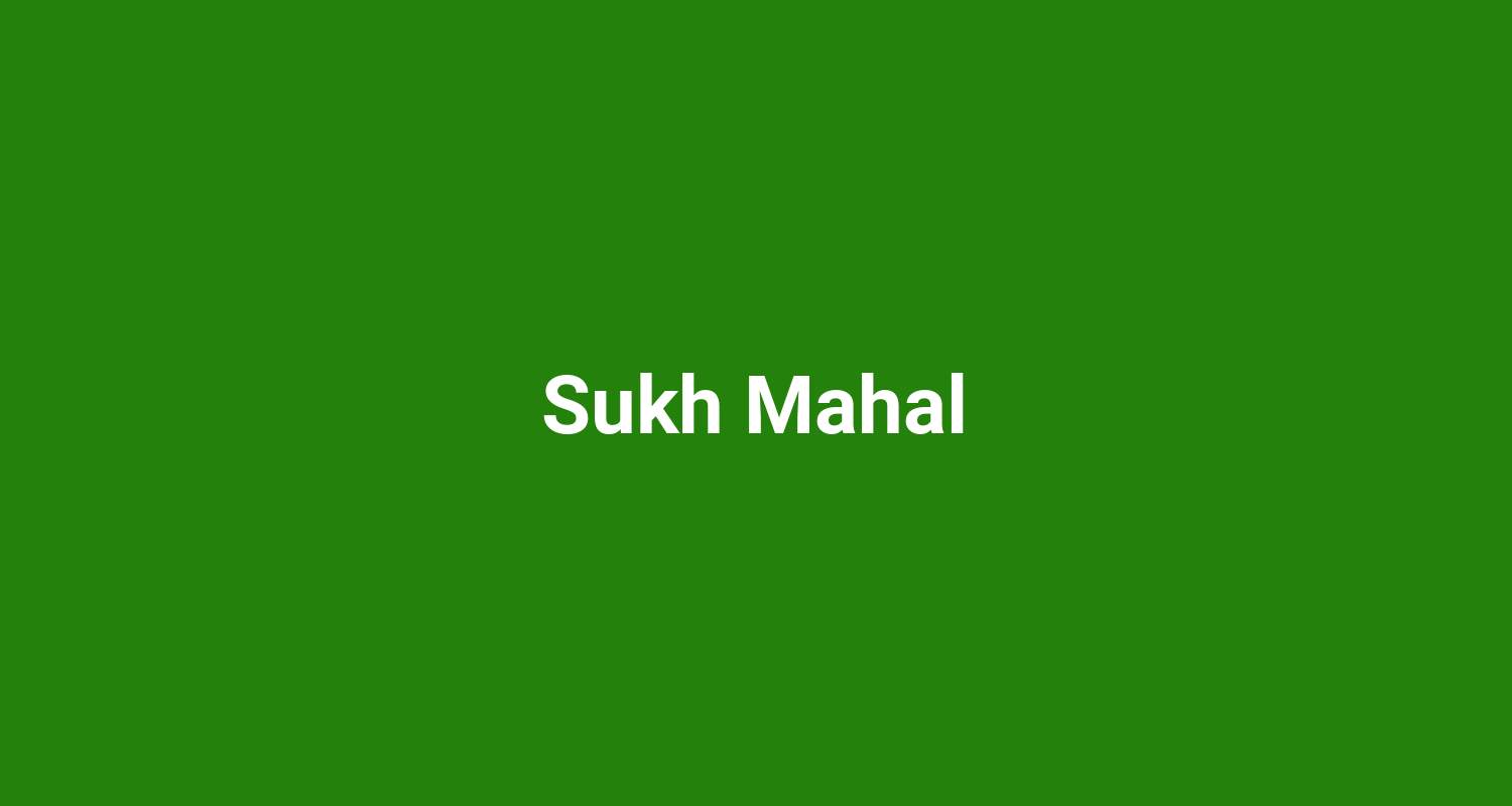 Sukh Mahal