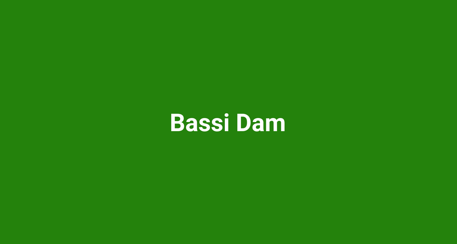 Bassi Dam