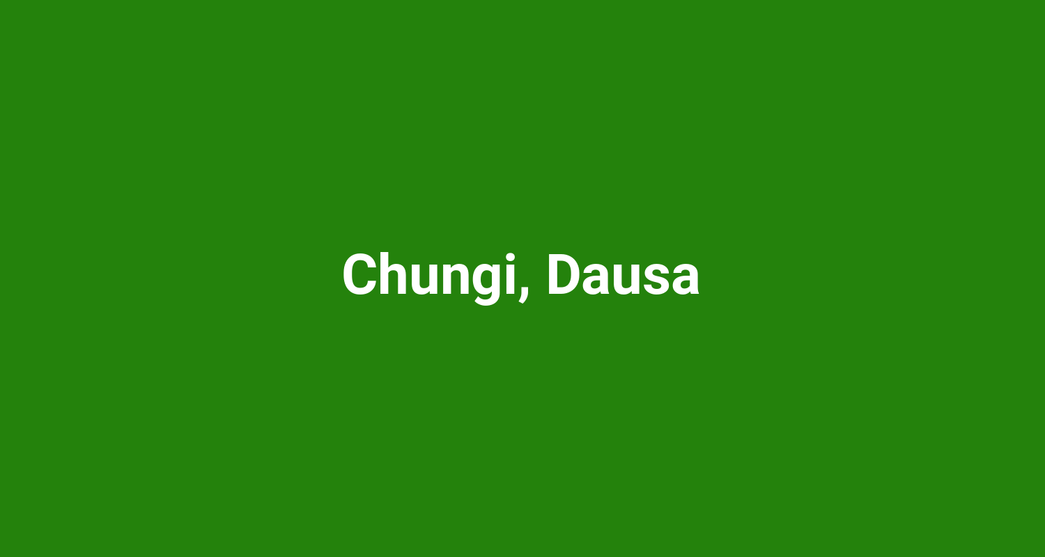Chungi Dausa