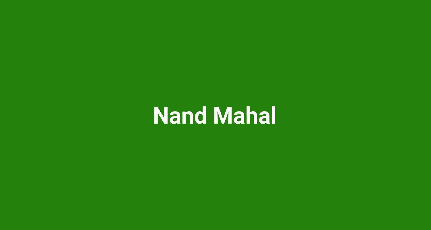 Nand Mahal