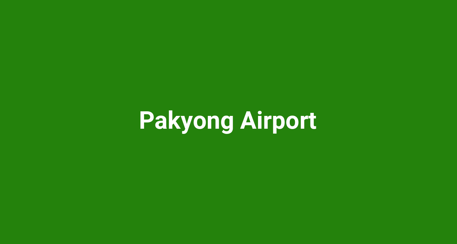 Pakyong Airport