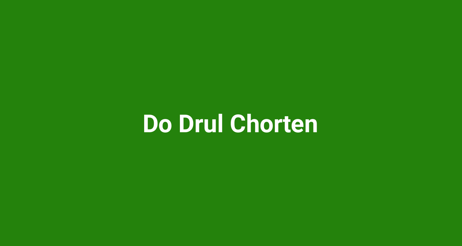 Do Drul Chorten