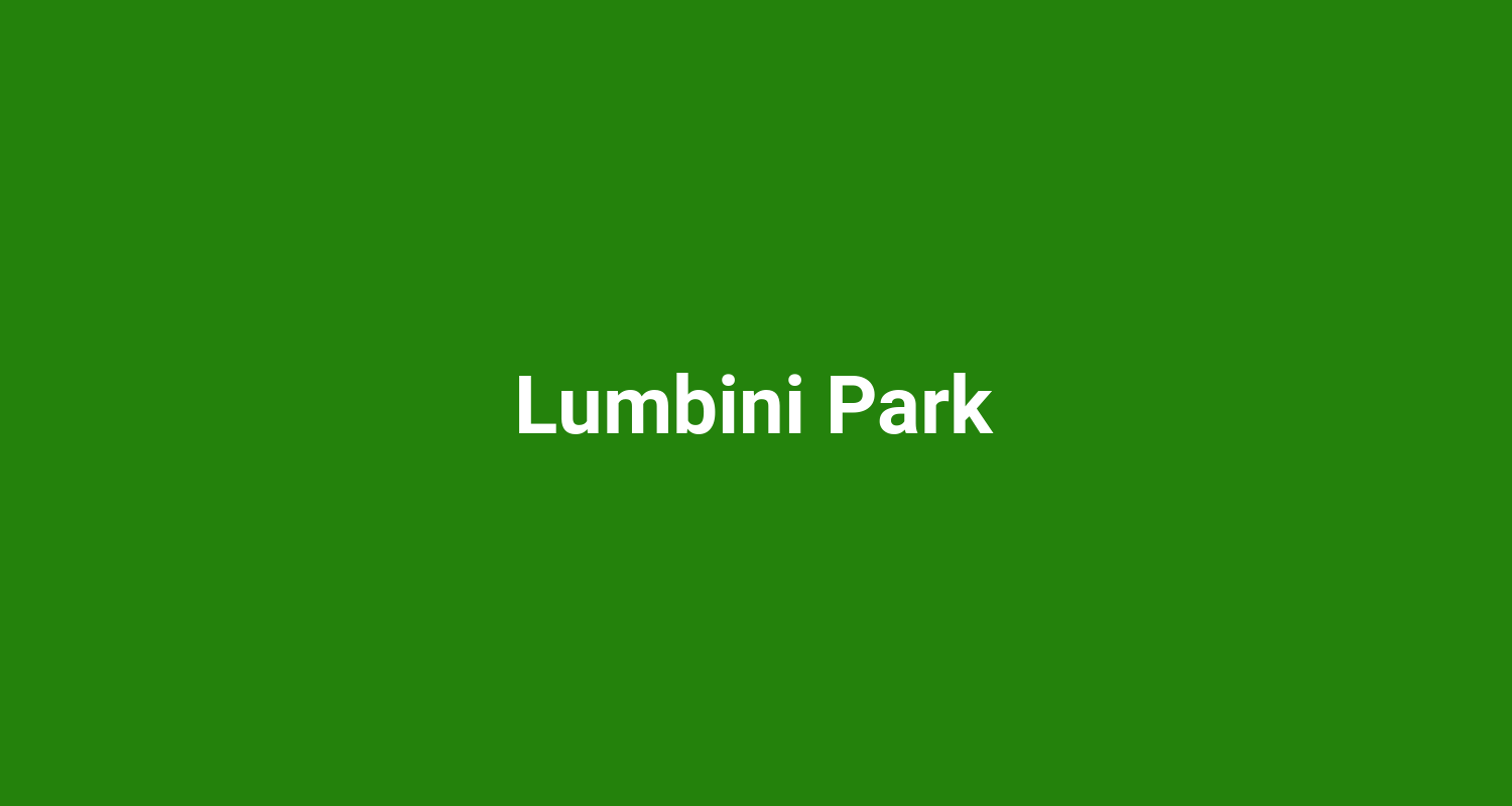 Lumbini Park