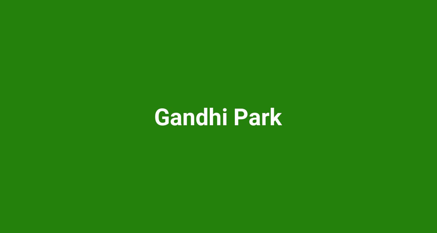 Gandhi Park