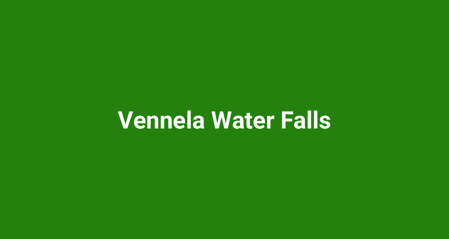 Vennela Water Falls