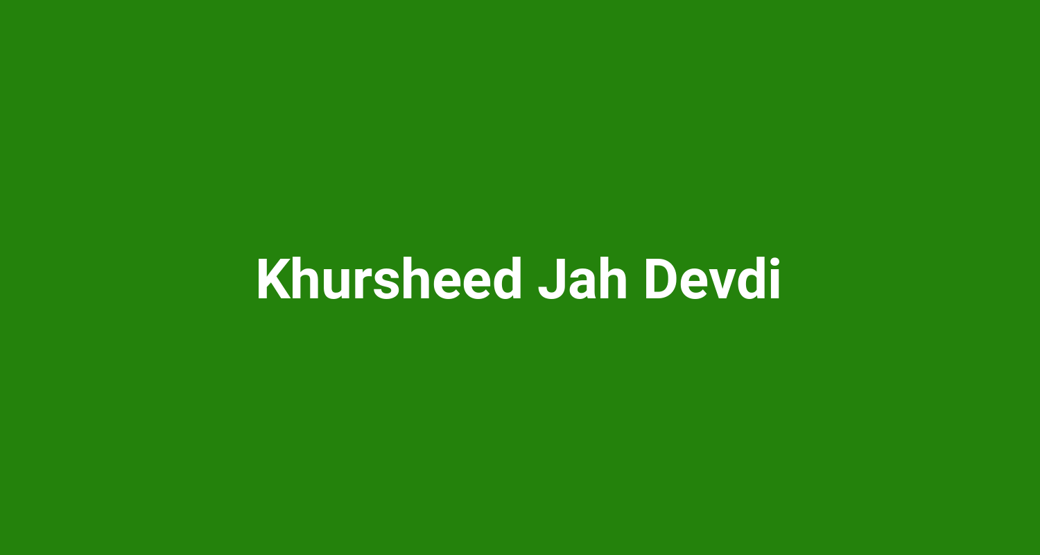 Khursheed Jah Devdi