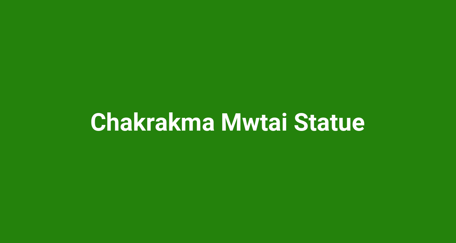 Chakrakma Mwtai Statue