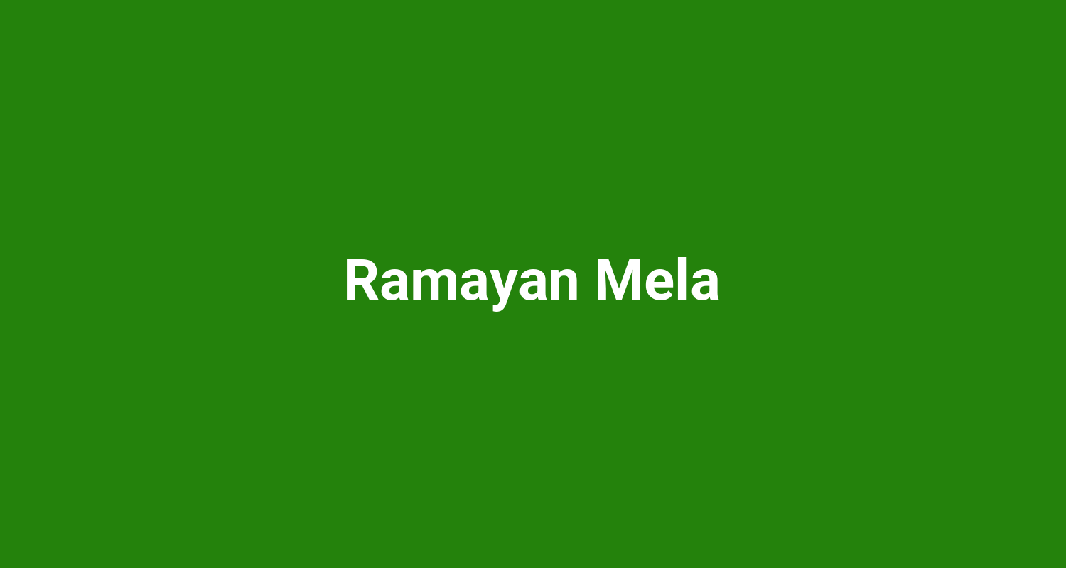 Ramayan Mela