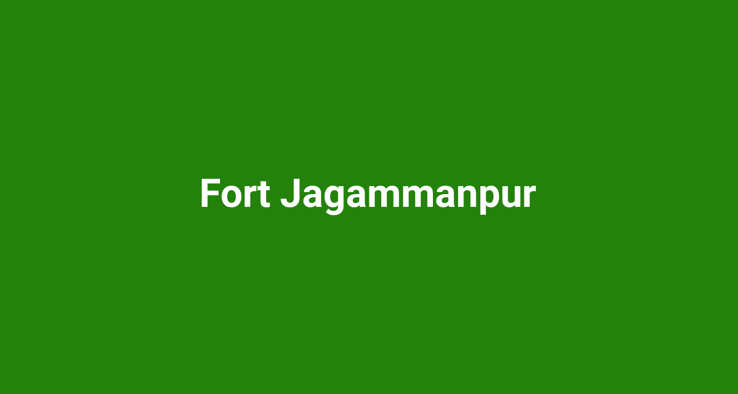 Fort Jagammanpur