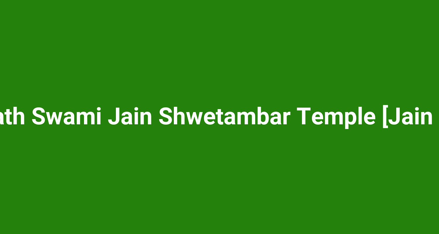 Shri Dharmanath Swami Jain Shwetambar Temple Jain Glass Temple