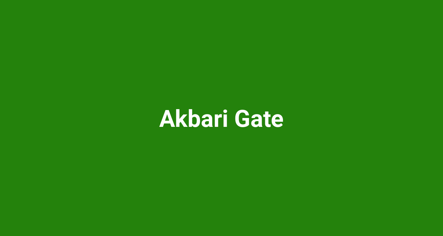 Akbari Gate
