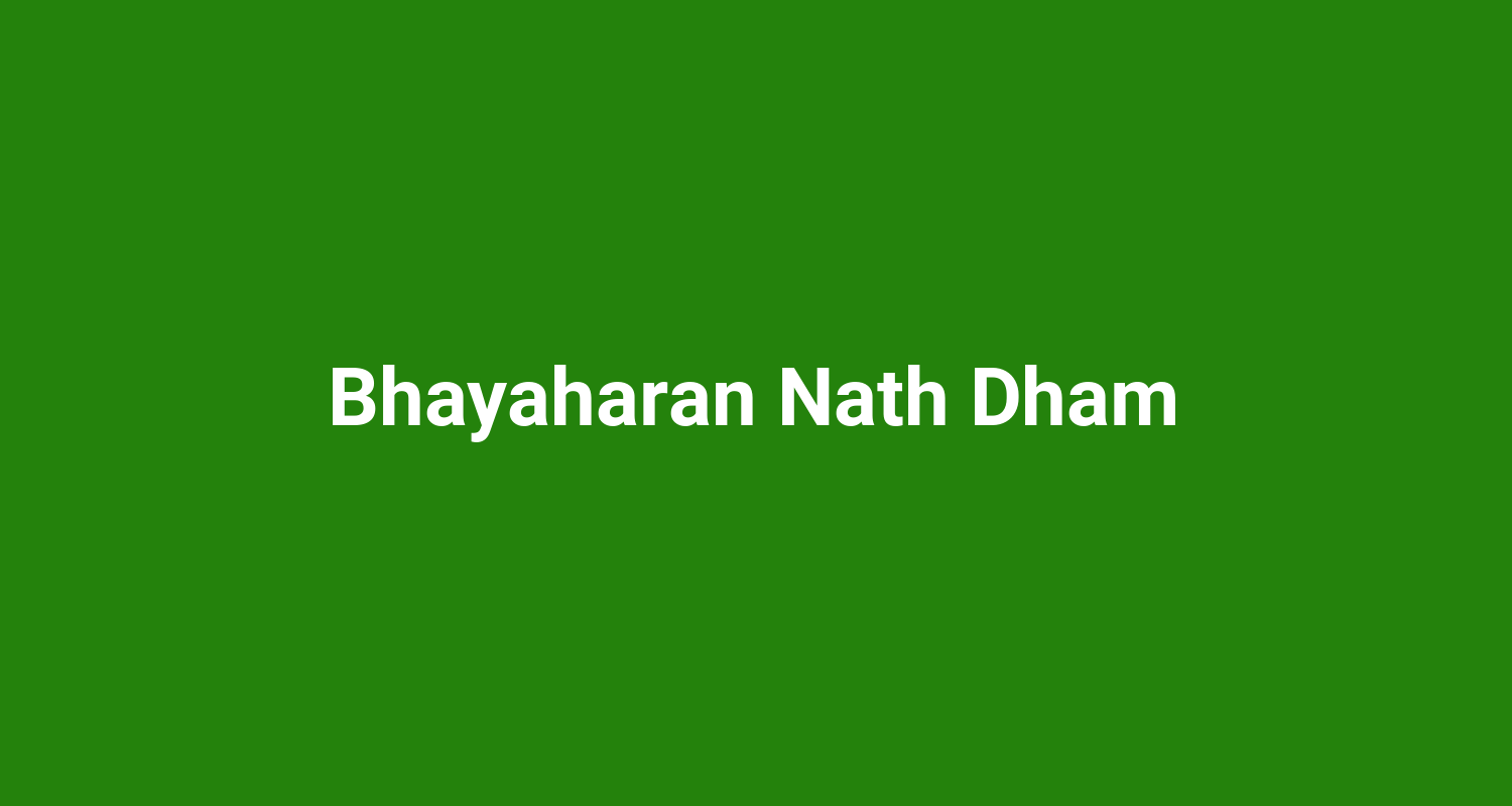 Bhayaharan Nath Dham