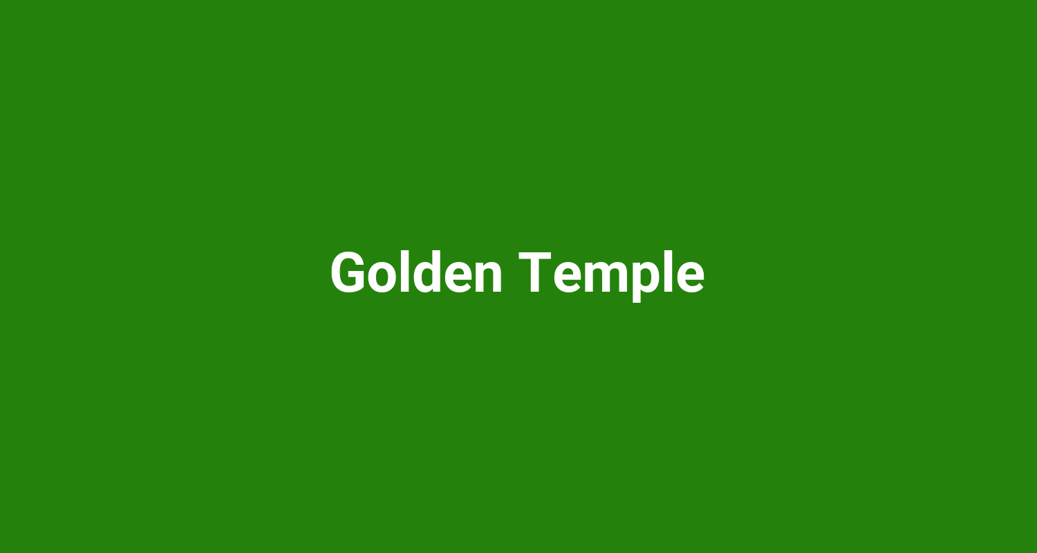 Golden Temple