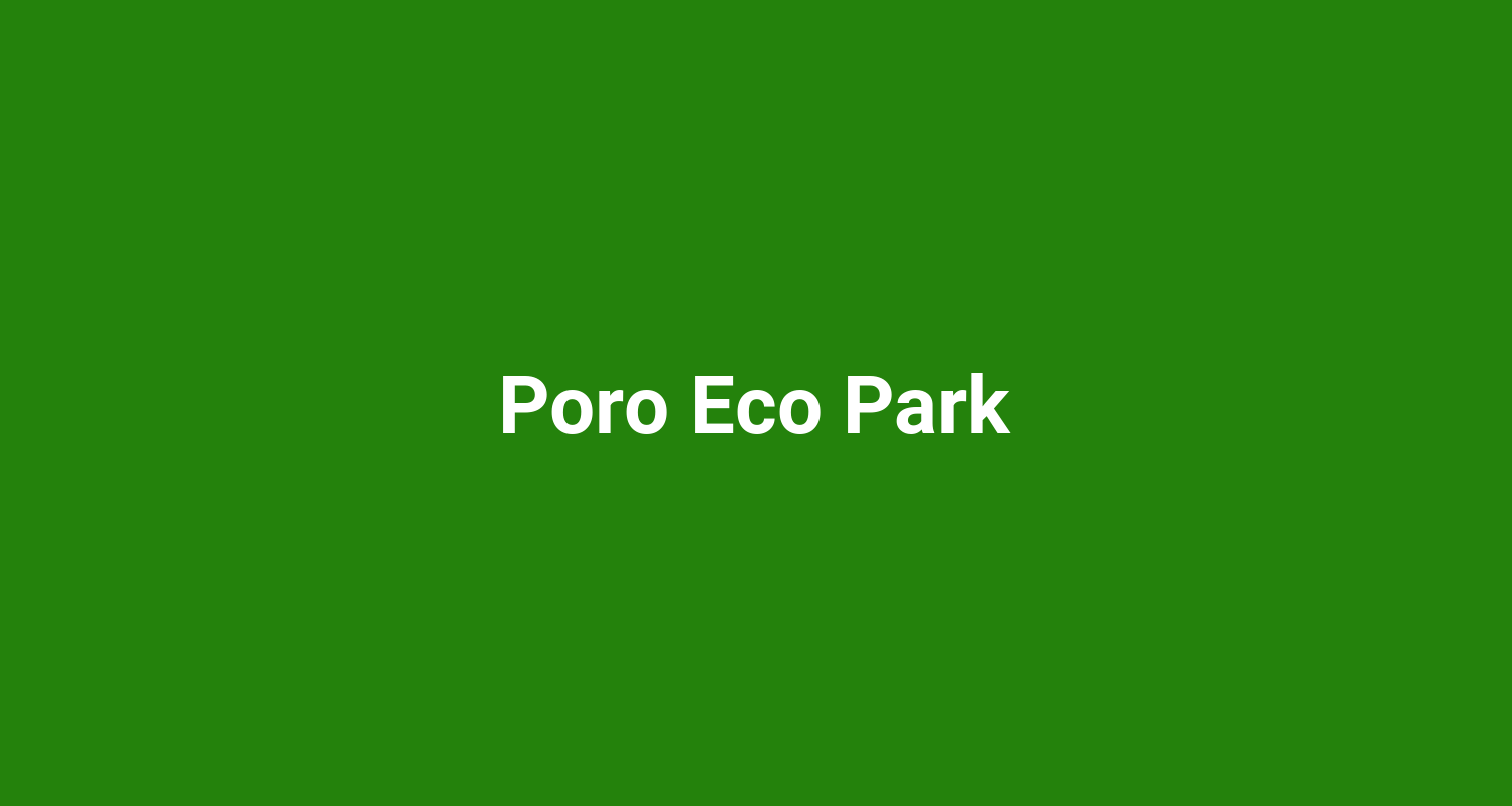 Poro Eco Park