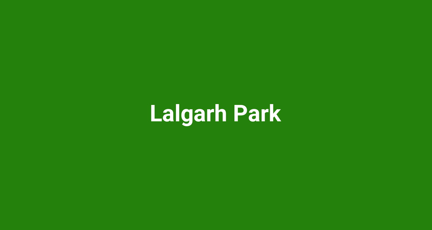 Lalgarh Park