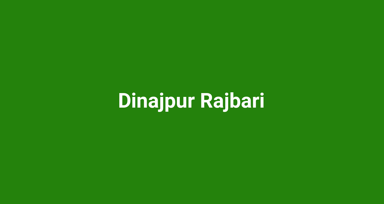 Dinajpur Rajbari